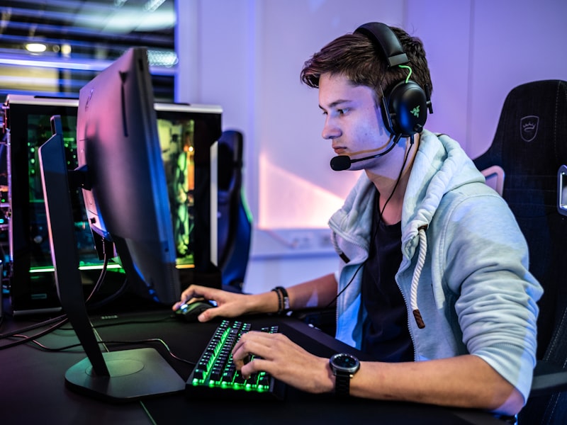 Le studio de streaming et sa régie complète